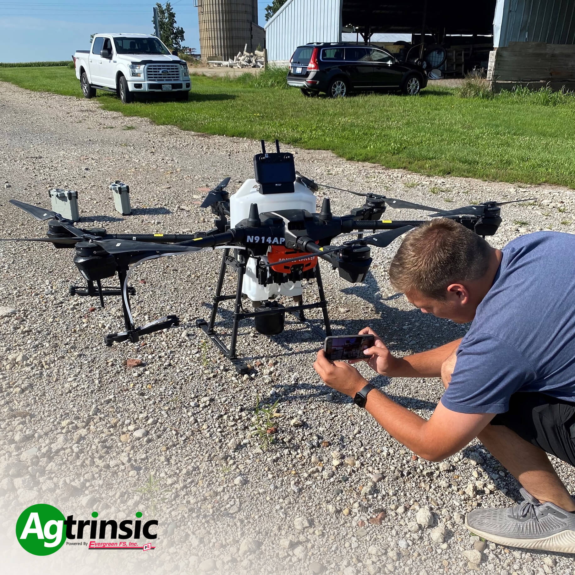 Spray-Drone-AGRAS-T-20-First-Legally-Registered
