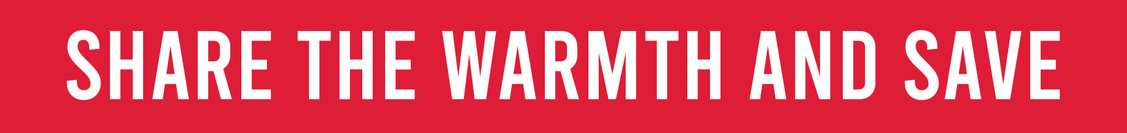 Share the Warm and Save Headline